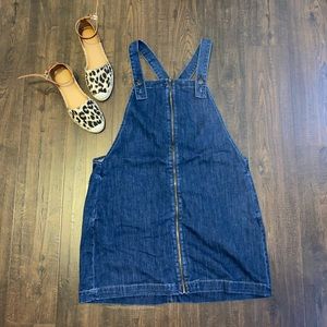 American Eagle Denim Overall Dress